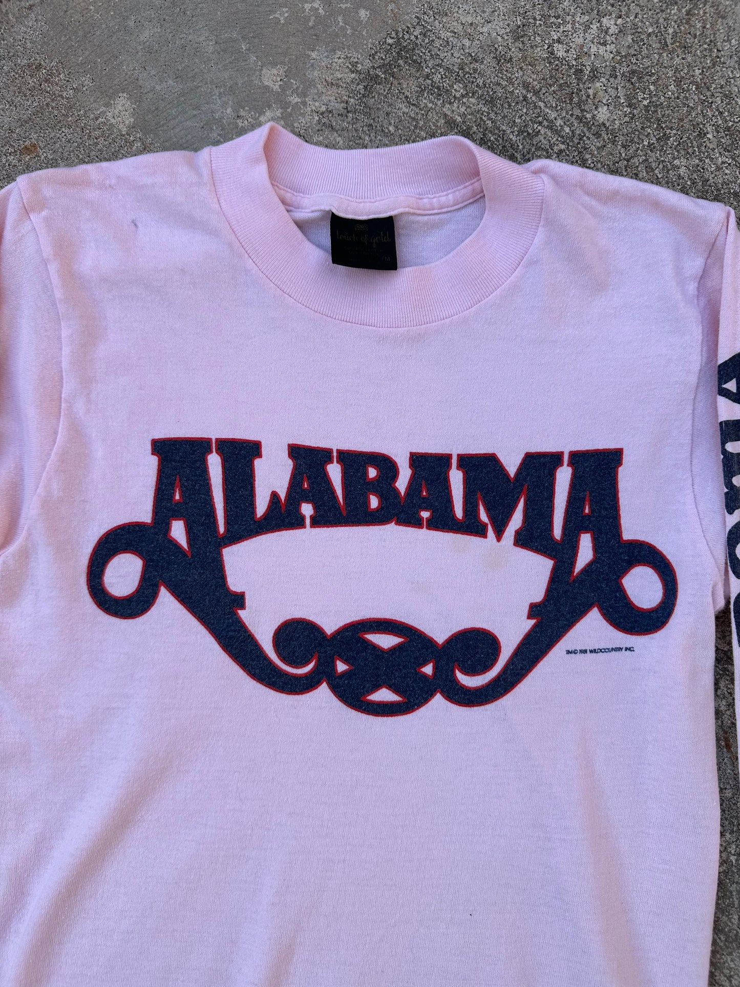 80’s “I Saw Alabama” Tour Concert Tee (Unisex S)