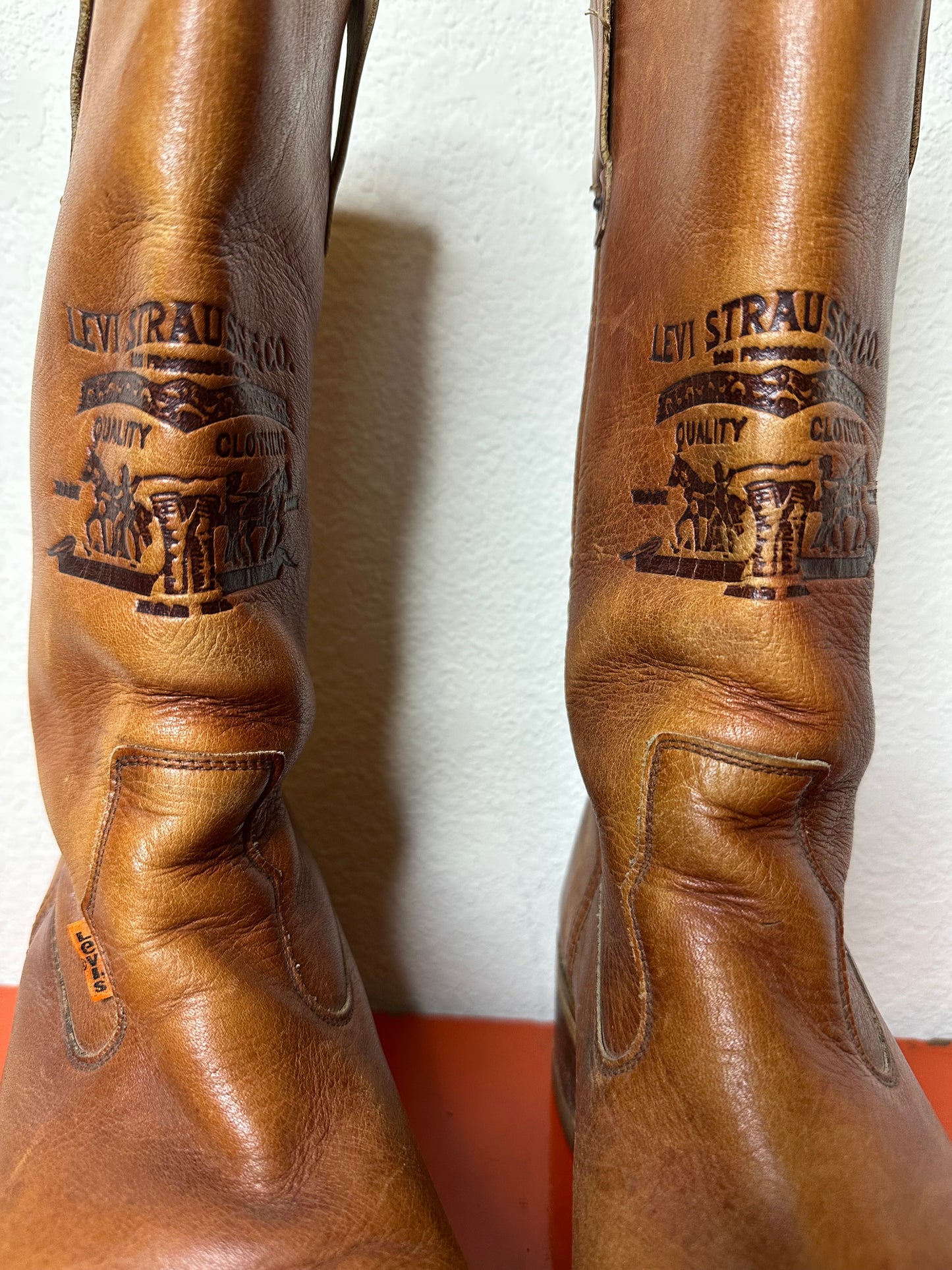 60’s Levi’s Orange Tab Engineer Work Boots (9/10.5)