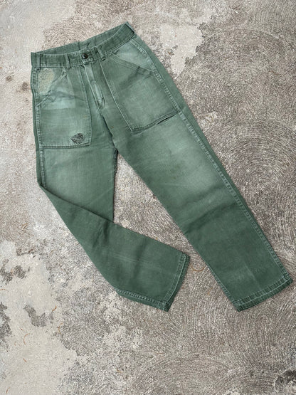 60’s US Military OG-107 Cotton Sateen Field Pants (26-27x28)