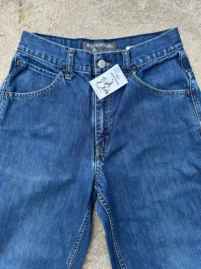 90’s Levi’s SILVER TAB 751 Carpenter Wide Leg Crop Women Jeans (27x25.5 / Modern 25)