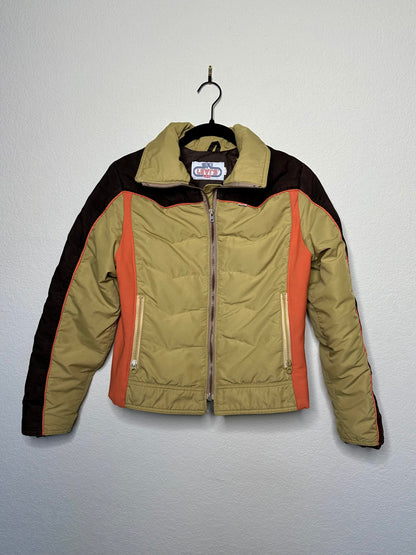 80’s Levi’s Western Down Puffer Crop Jacket (Women’s XS/S)