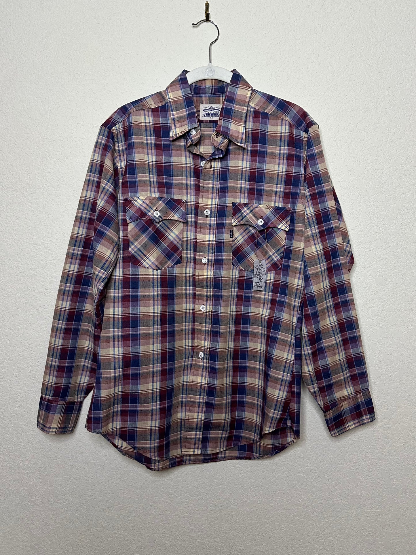 70’s Levi’s Western Button-Down Shirt (Unisex M)