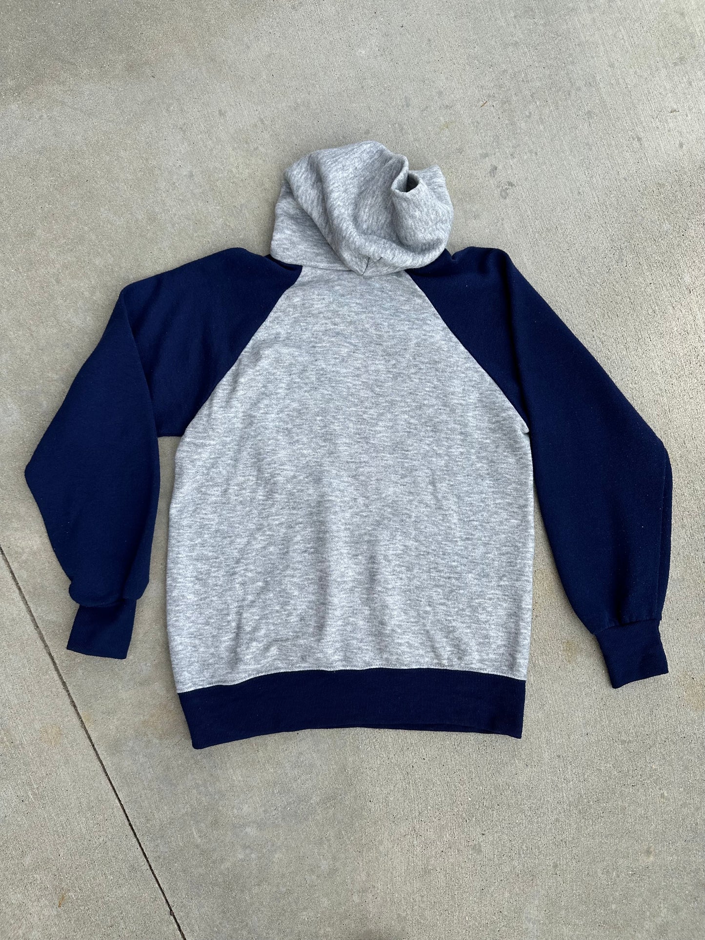 70’s Mickey Mouse Raglan Hoodie (Unisex S)