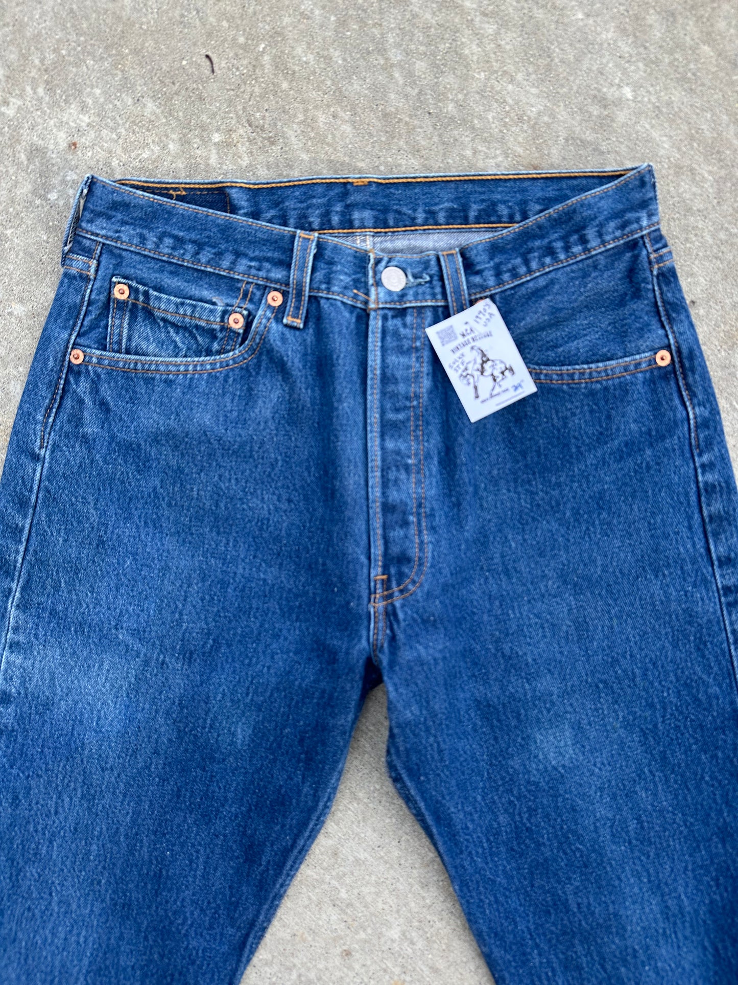 90’s Levi’s 501xx STF Denim Jeans USA (Men’s 29x30 / Women’s 27)