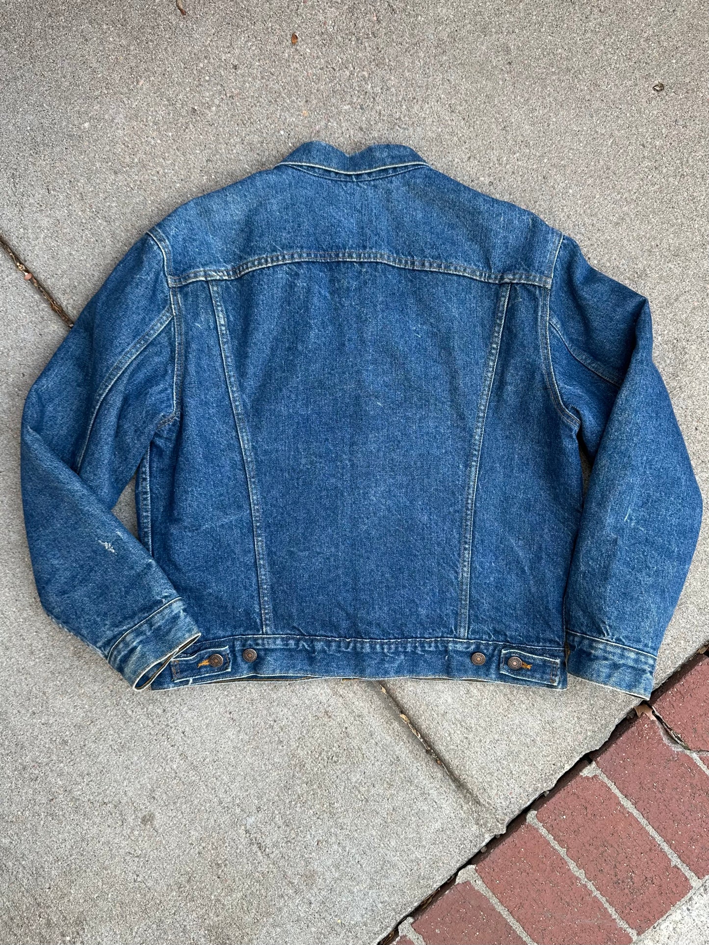 80’s Levi’s Blanket Lined Denim Trucker Jacket Type III (Unisex 42/L)