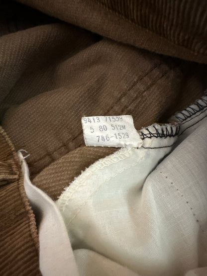 70’s Levi’s 746 Light Brown Student Bells Corduroy Pants (Men’s 29/ Women’s 27 )