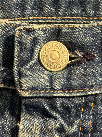 1960’s Ranchcraft Full Selvedge Western Jeans USA (33x31)