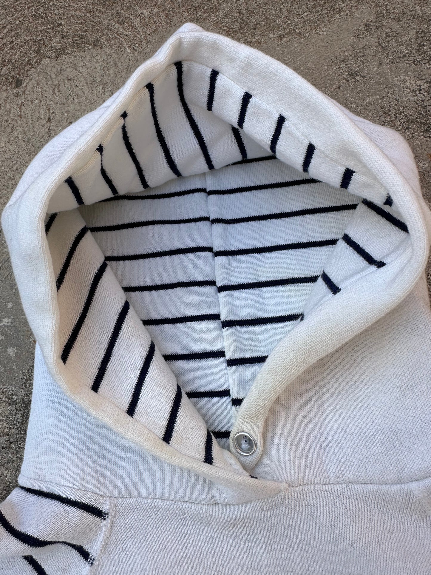 70’s Jansport Ball State University Stripe Super Soft Raglan Hoodie (Unisex S)