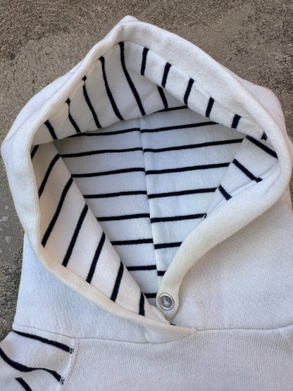 70’s Jansport Ball State University Stripe Super Soft Raglan Hoodie (Unisex S)