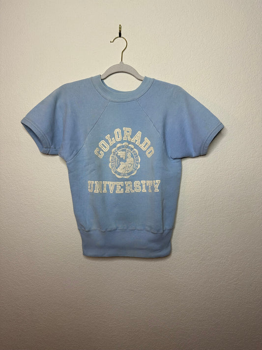 60’s RARE University of Colorado Raglan Sweatshirt (Women’s XS/S)