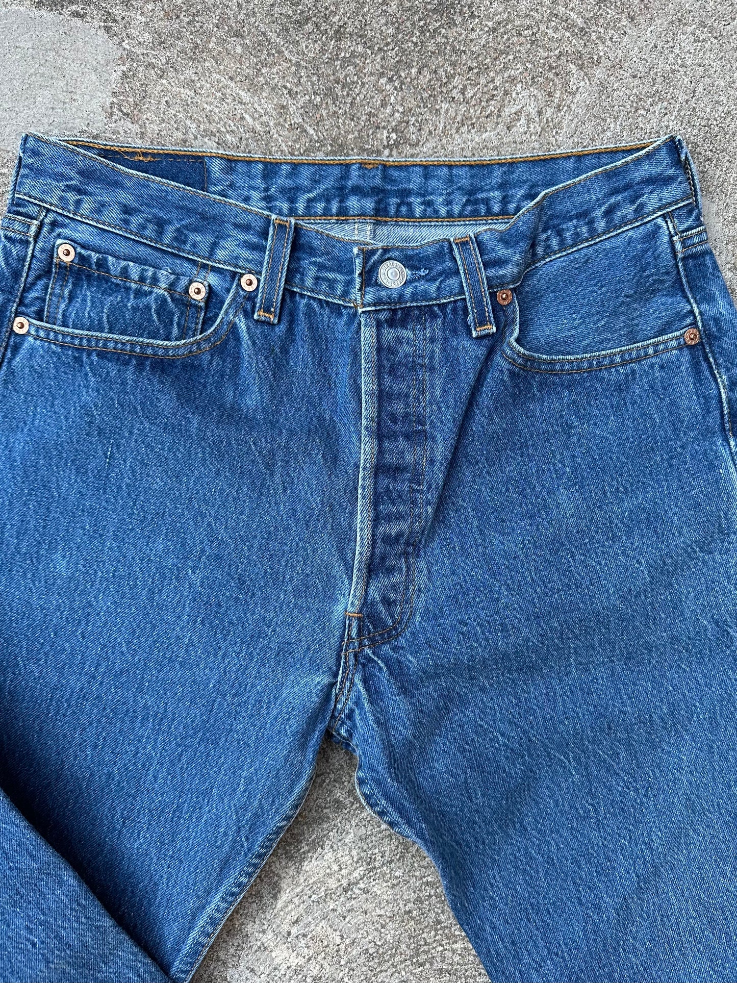 90’s Levi’s 501xx STF Denim Jeans USA (Men’s 31x29 / Women’s 29)