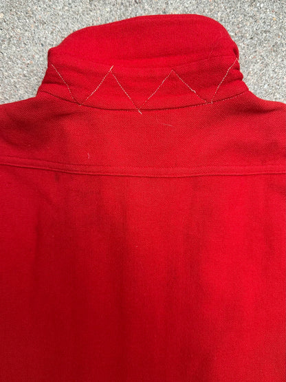 50’s Pendleton Wool Solid Red Western Shirt (Unisex L)