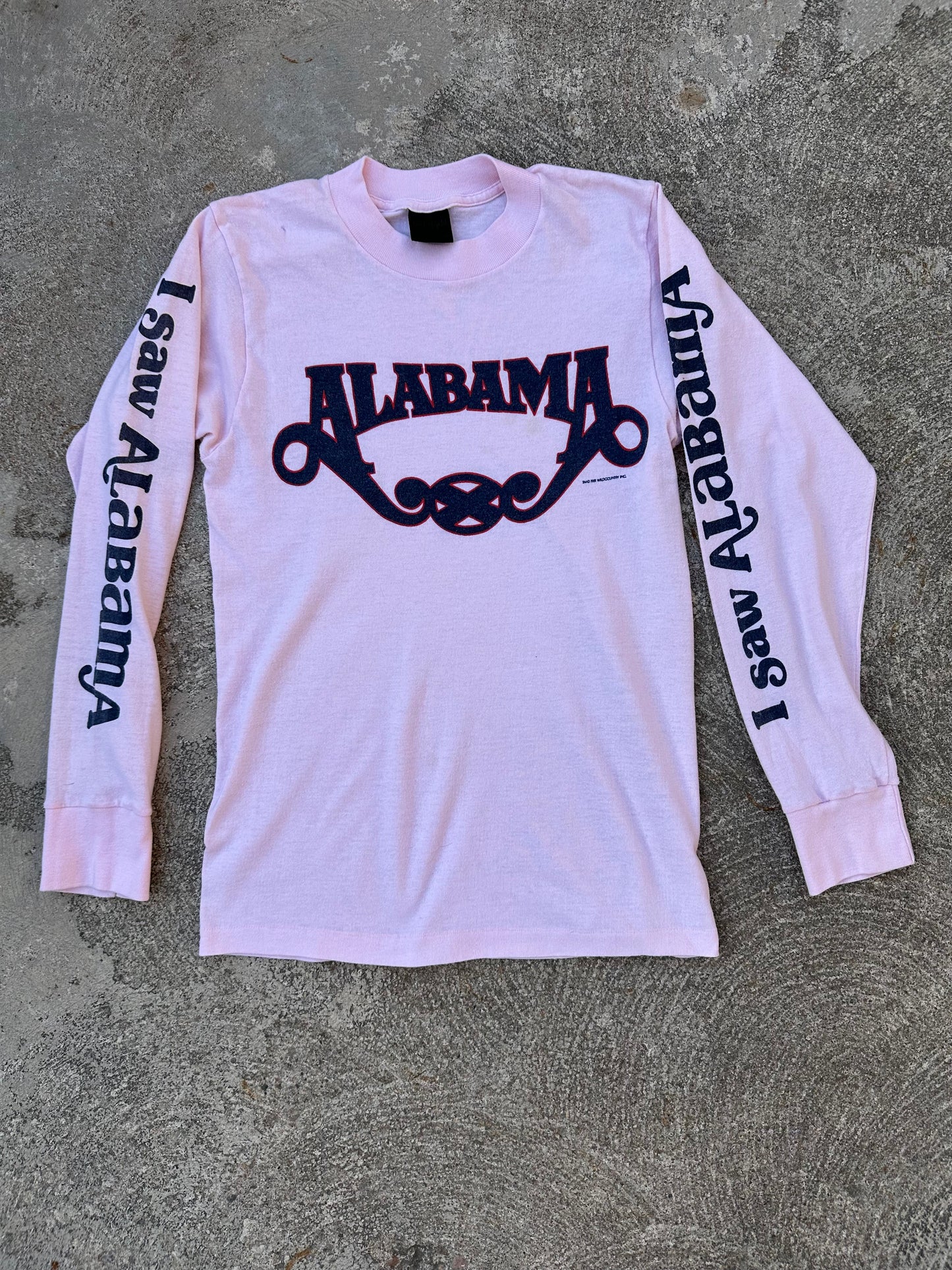 80’s “I Saw Alabama” Tour Concert Tee (Unisex S)