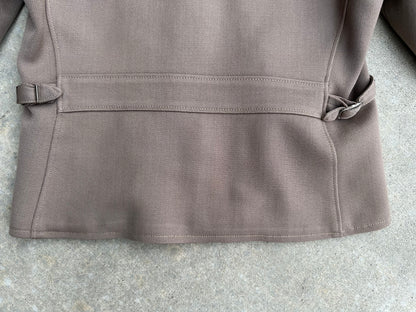 RARE 40’s Wool Gabardine Western Raglan Zip-Up Jacket (Unisex S)