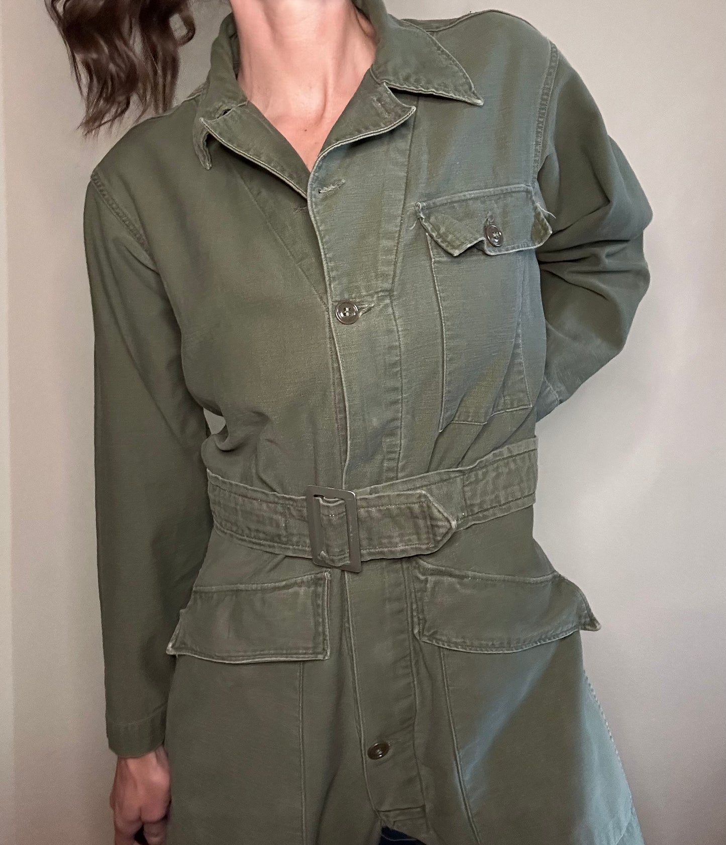 60’s OG-107 Army Field Coveralls / Boilersuit (Unisex S)