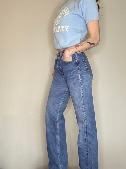 80’s Levi’s 501 USA Jeans (Men’s 31x34/ Women’s 8)