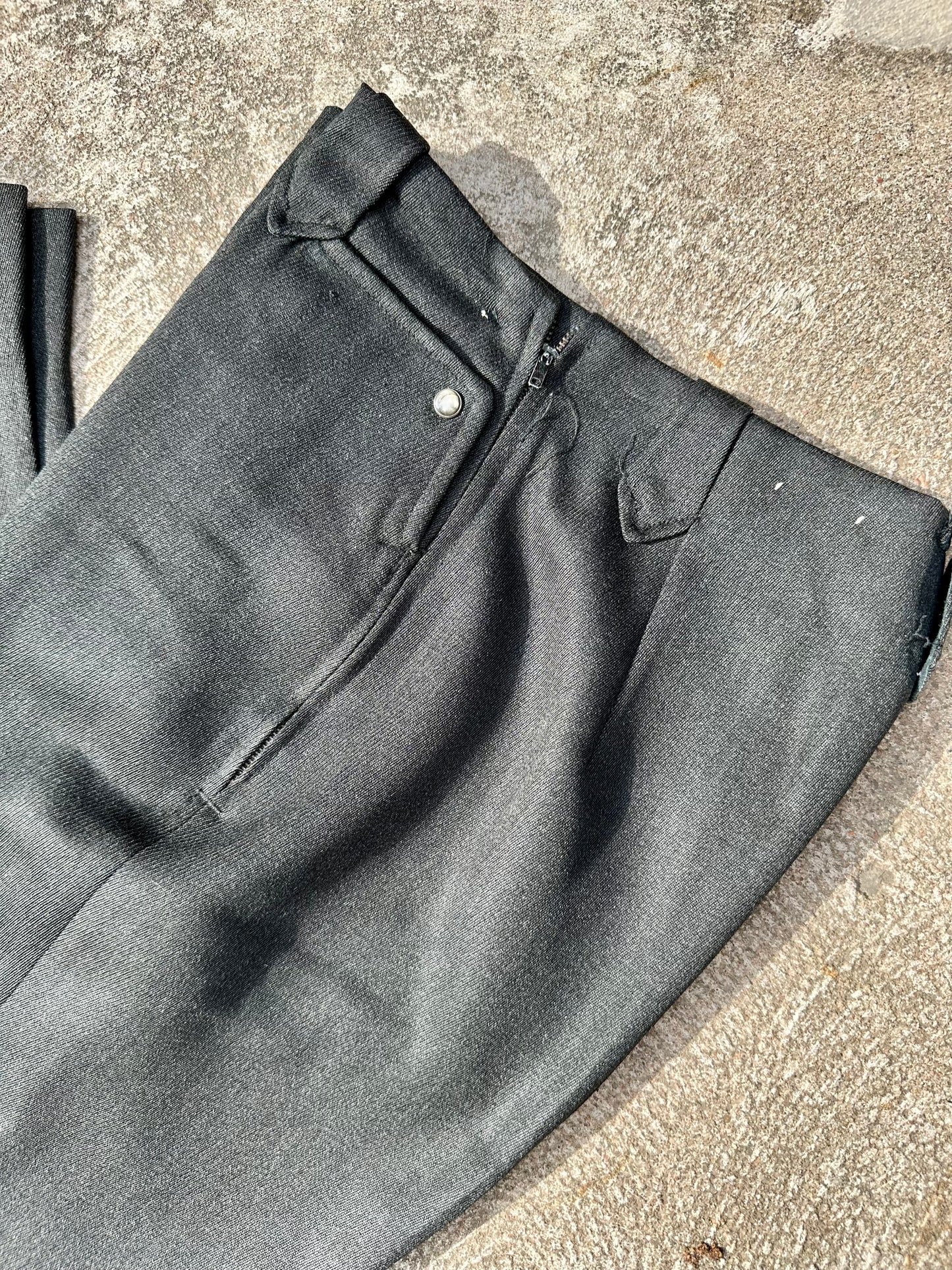 50’s H Bar C Ranchwear Wool Side Zip High-Rise Pants (Women’s 2/4)