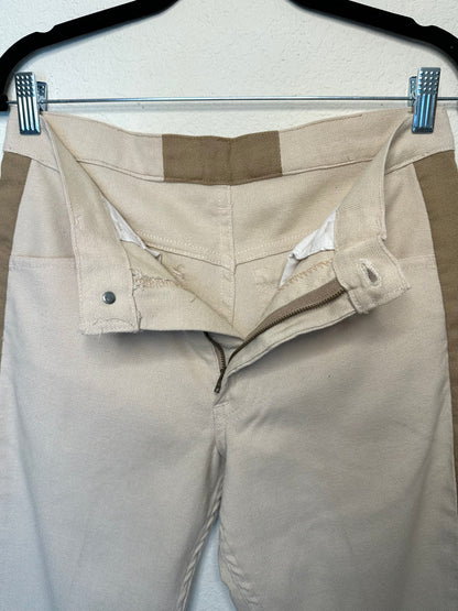 70’s CUSTOM Levi’s Twill 646 Bell’s w/ Tuxedo Stripe (Men’s 30/ Women’s 27/28)