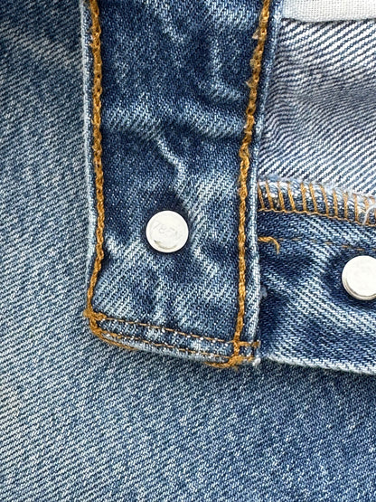 Y2K Levi’s 501 STF Crop Denim Jeans (Men’s 28x26 / Women’s 26)