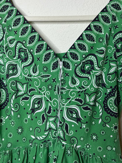 50’s/60’s Handmade Bandana Western Swing Dress (O/S)