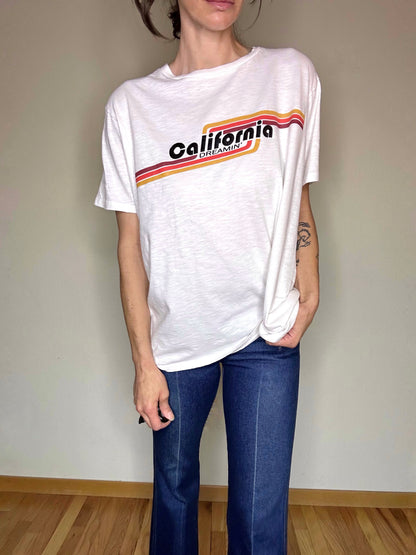 70’s California Dreamin’ Velva Sheen Slub Knit Single Stitch Tee