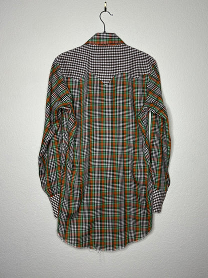 70’s Tem Tex Western Pearl Snap Shirt (Unisex M)