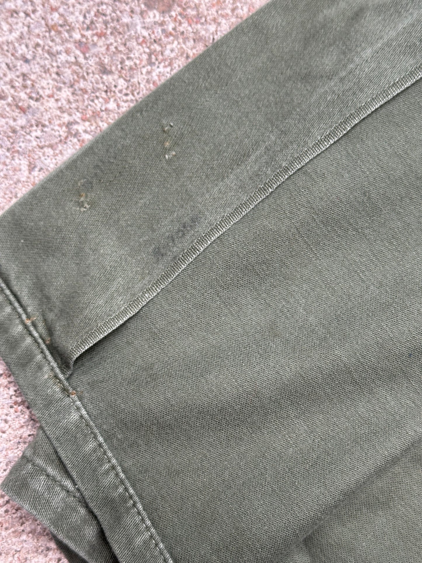 60’s Trooper Fatigues OG-107 Selvedge Cotton Sateen Shirt Type 2 (Unisex L)