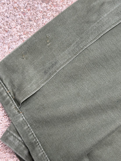 60’s Trooper Fatigues OG-107 Selvedge Cotton Sateen Shirt Type 2 (Unisex L)
