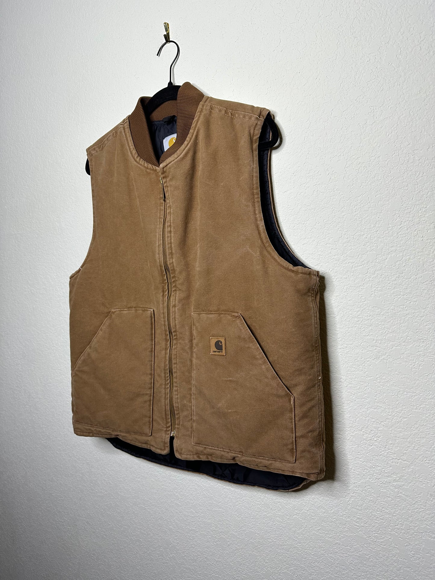 Y2K Carhartt Duck Canvas Insulated Workwear Vest USA (Men’s L)