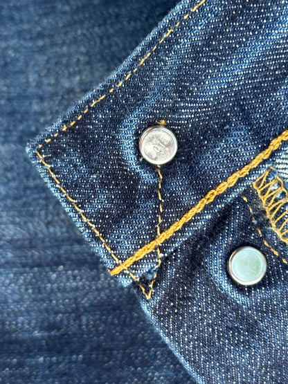 1947 LEVI’S LVC Big E 501XX Redline Selvedge Japanese Denim Jeans USA (30x31/Modern 28/29) Repro