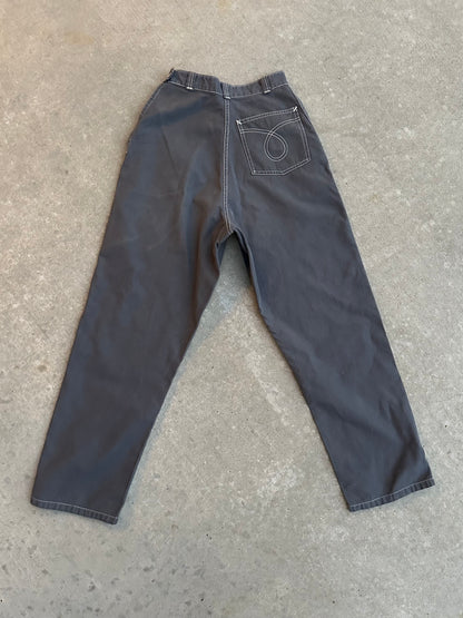 50’s White Stag Sailcloth Side Zip Pants (Women’s 25)