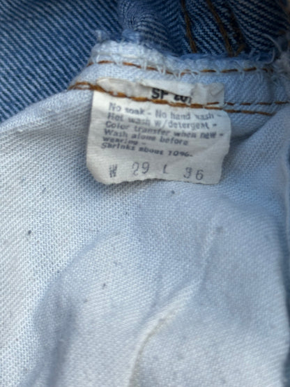80’s Redline Selvedge Levi’s 501 Jeans (27x32 / Modern 25)