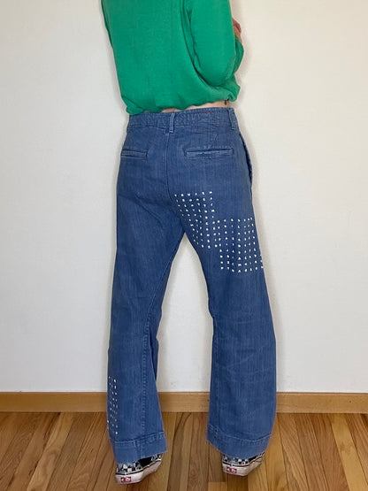RARE Vintage Levi’s Selvedge “Skewed RED” Collection 3D Jeans (32x32)