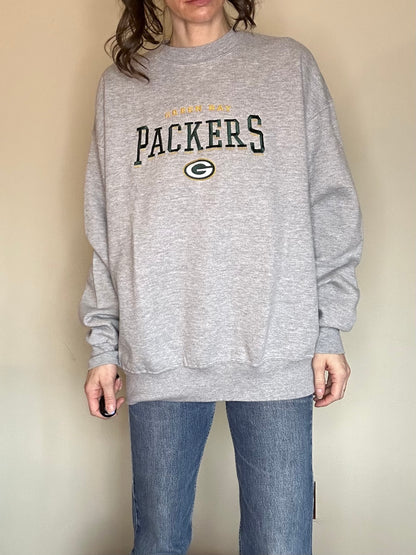 90’s Green Bay Packers Embroidered Sweatshirt (Unisex XL)