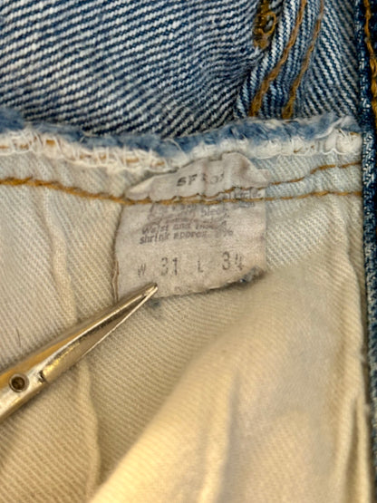 70’s Levi’s Redline Selvedge 501 STF Denim Cutoff Shorts (27” / Modern 26)