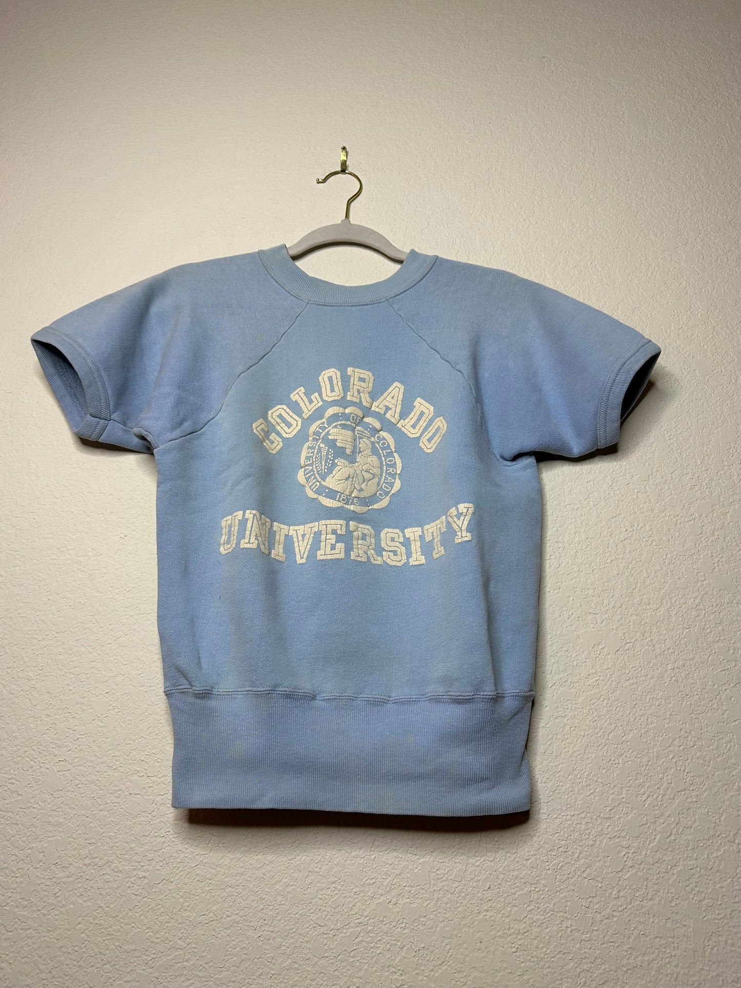 60’s RARE University of Colorado Raglan Sweatshirt (Women’s XS/S)