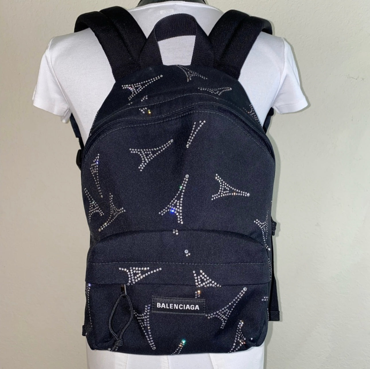 balenciaga explorer mini backpack Balenciaga Special Collection Rhinestone Explorer Mini Backpack