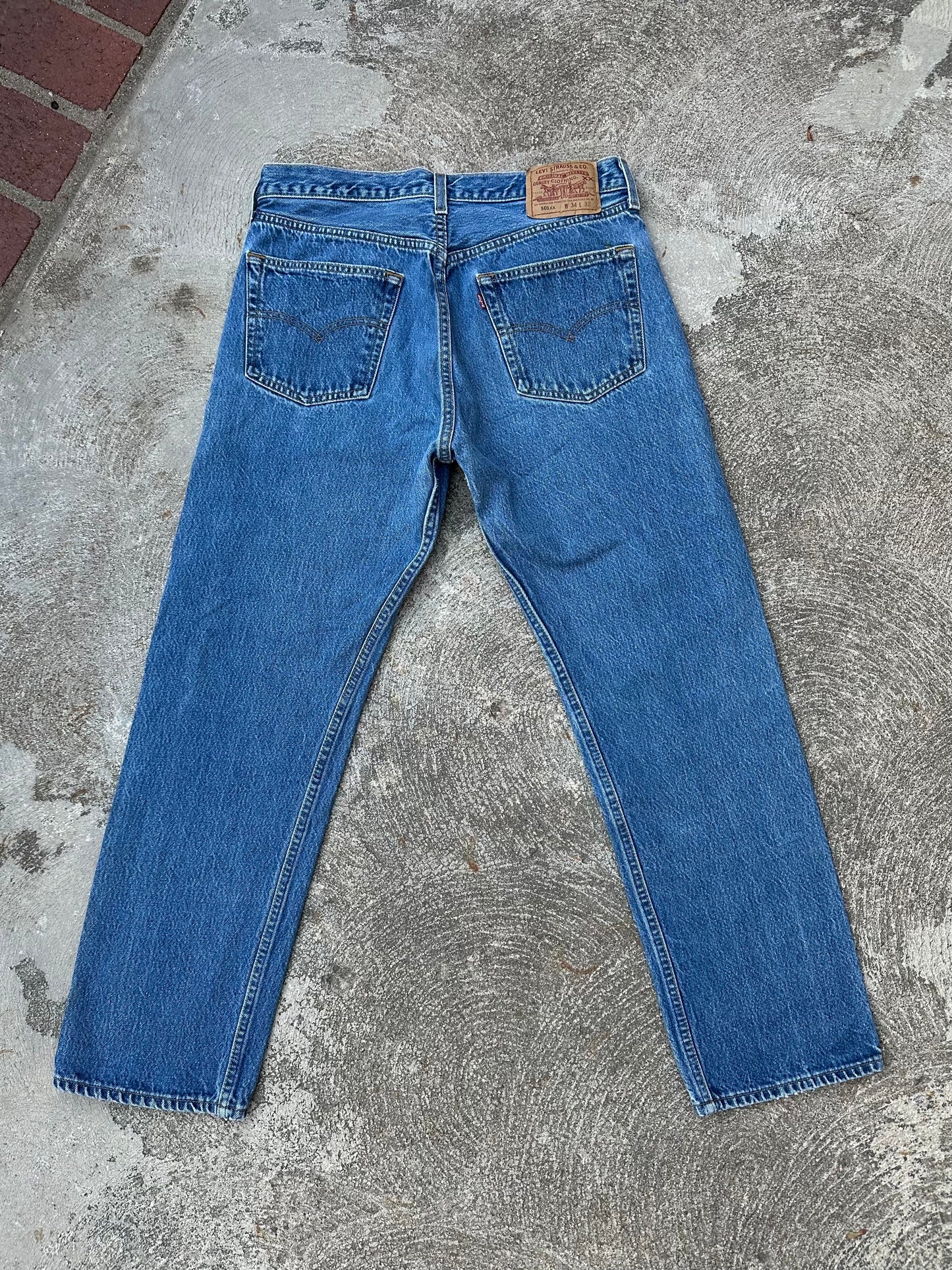 90’s Levi’s 501xx STF Denim Jeans USA (Men’s 31x29 / Women’s 29)