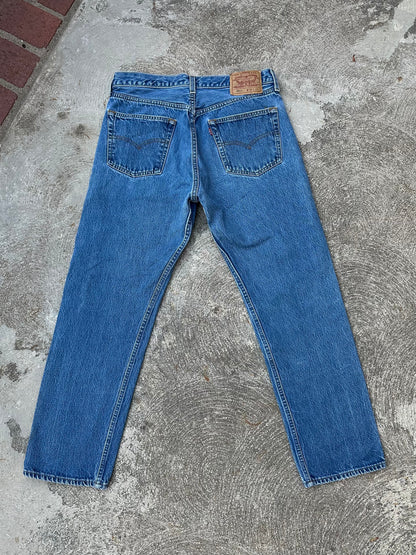 90’s Levi’s 501xx STF Denim Jeans USA (Men’s 31x29 / Women’s 29)
