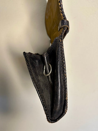 40’s Hand-Tooled Leather Western Bag