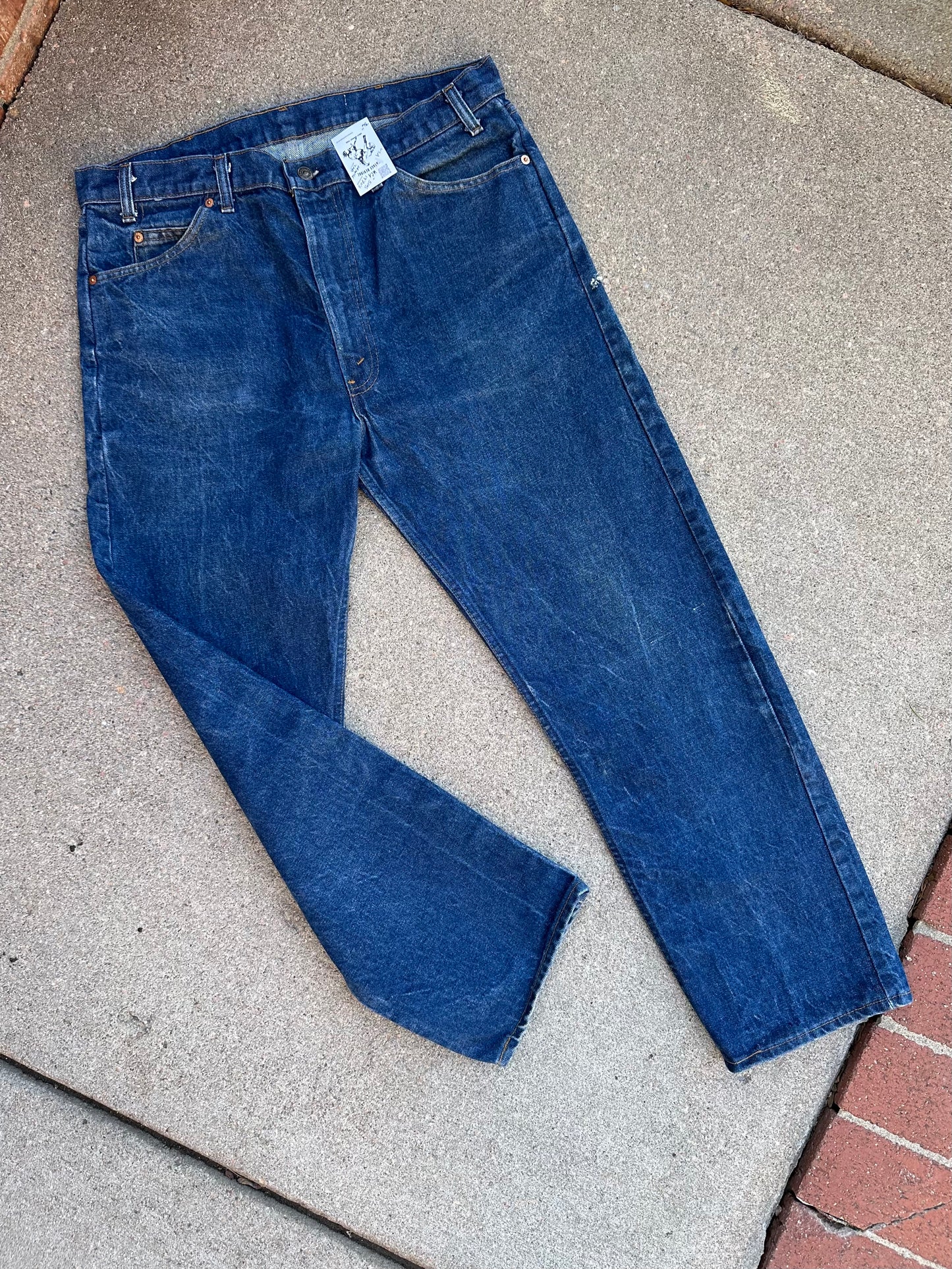 70’s Levi’s 505 Orange Tab #8 Button Talon USA Jeans (Men’s 36x30 / Women’s 34)