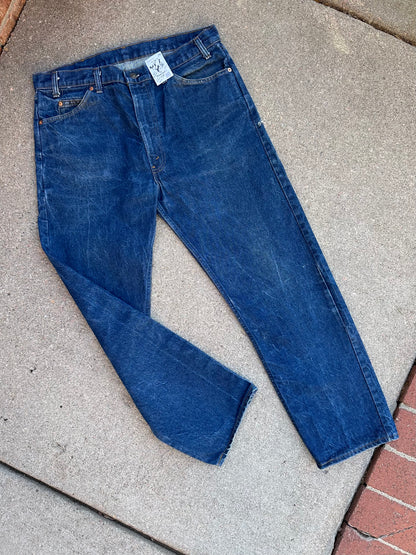 70’s Levi’s 505 Orange Tab #8 Button Talon USA Jeans (Men’s 36x30 / Women’s 34)