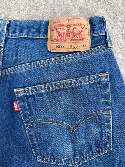 90’s Levi’s 501xx STF Denim Jeans USA (Men’s 29x30 / Women’s 27)