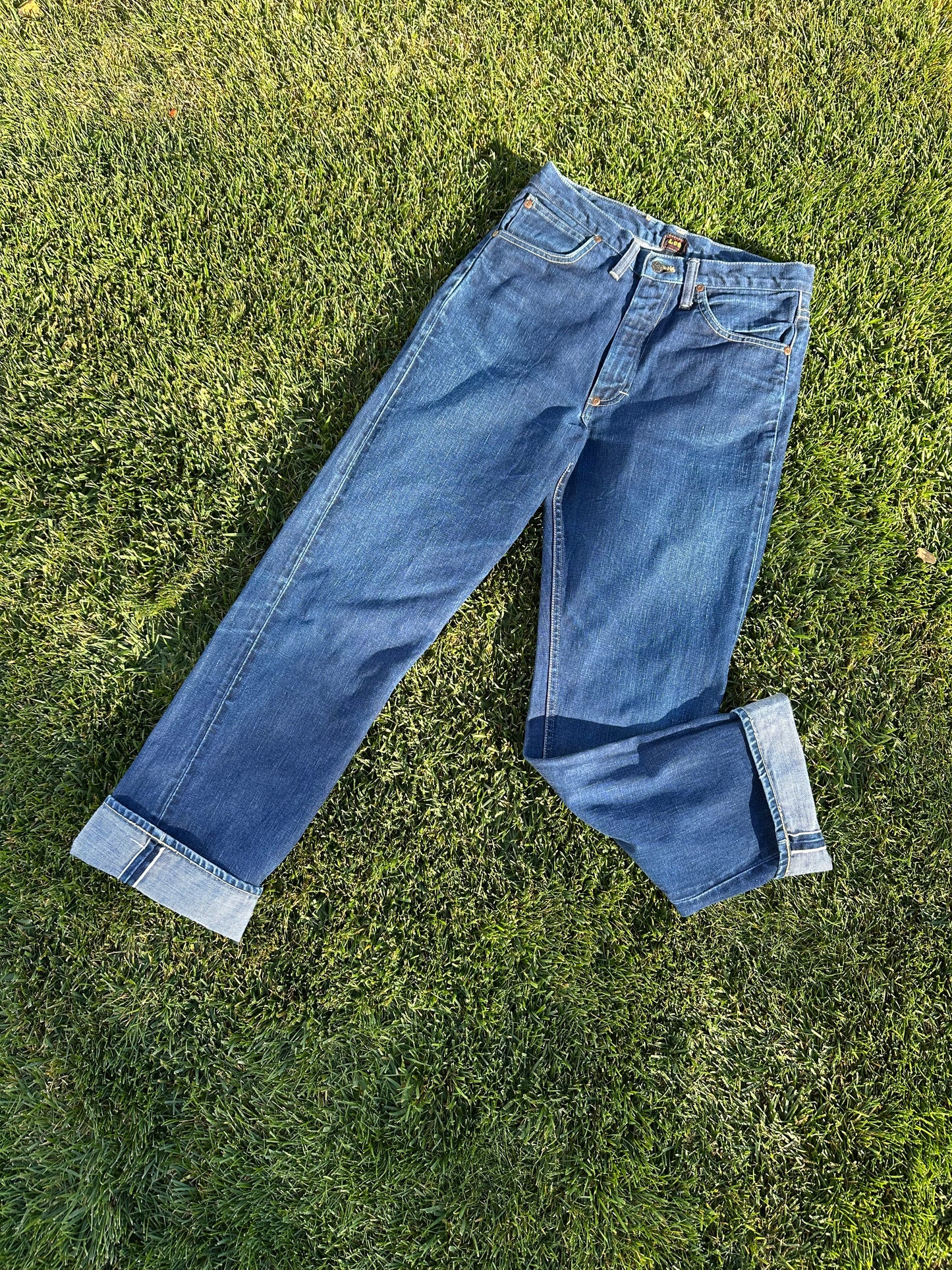 RARE 1940’s LEE Riders 101z Full Selvedge Sanforized Denim Jeans (30x31)