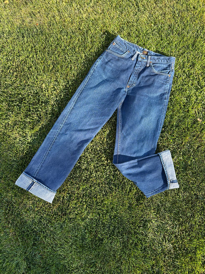 RARE 1940’s LEE Riders 101z Full Selvedge Sanforized Denim Jeans (30x31)
