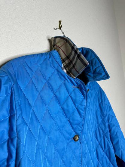 Vintage Burberry Nova Check Quilted Utility Jacket (L/XL)