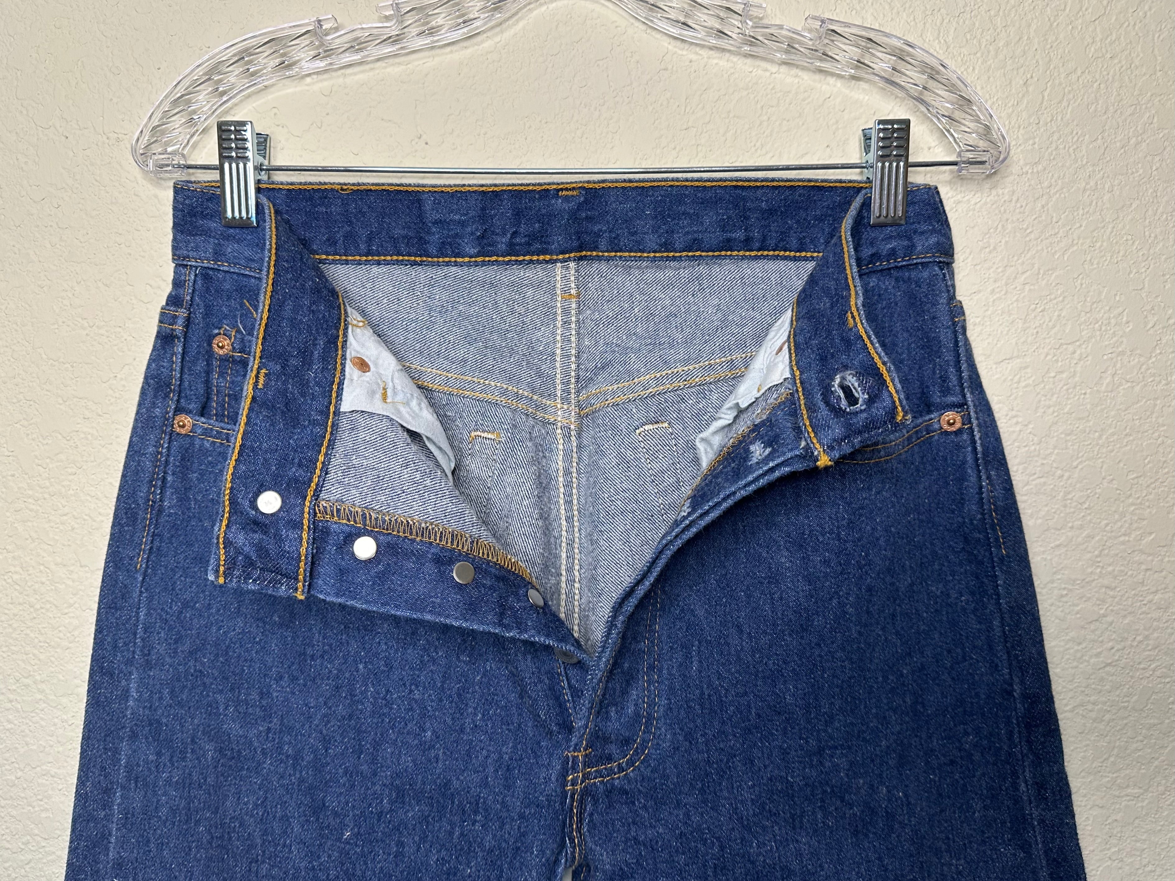 90's Levi's 501 Soft Indigo Jeans USA (Men's 30x29 / Women's 28