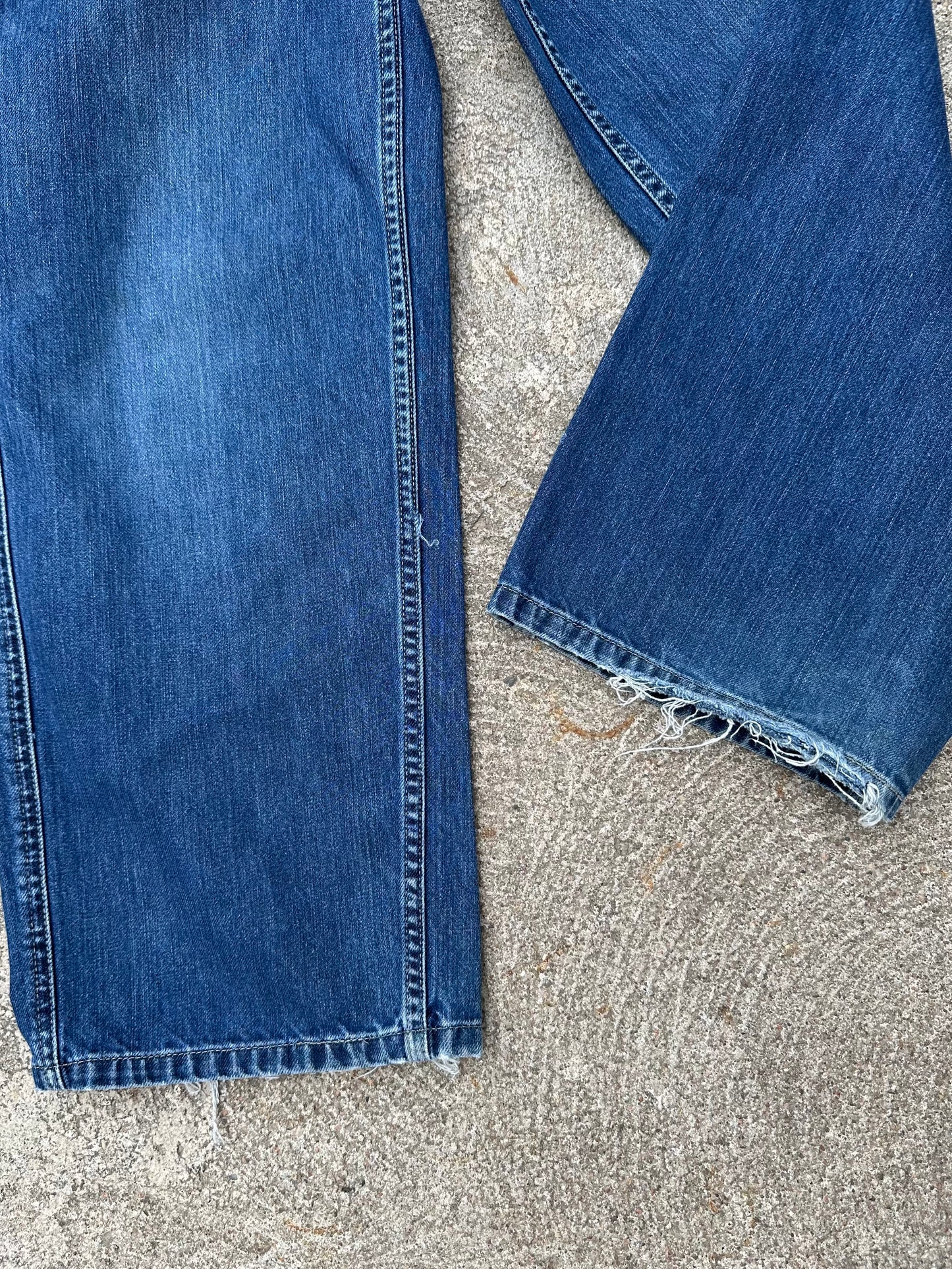 90’s Levi’s SILVER TAB 751 Carpenter Wide Leg Crop Women Jeans (27x25.5 / Modern 25)