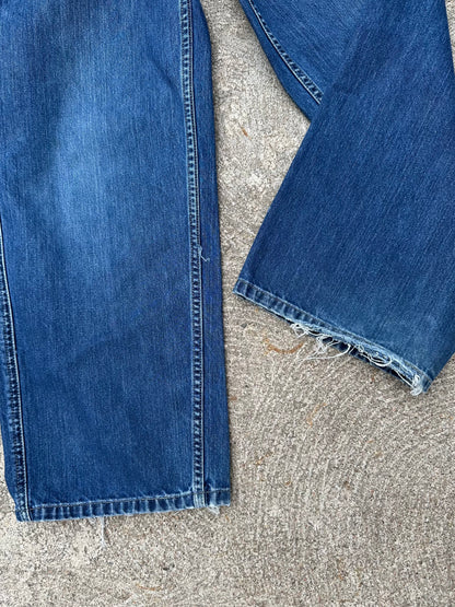 90’s Levi’s SILVER TAB 751 Carpenter Wide Leg Crop Women Jeans (27x25.5 / Modern 25)