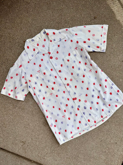 50’s US Presidents Printed Cotton Novelty Shirt (Unisex M)